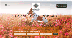 Desktop Screenshot of gainesvillevet.com